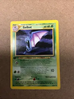 Pokemon TCG Golbat Neo Revelation Card 29/64 Unlimited Uncommon German - Image 1