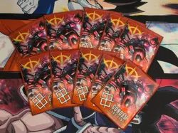 (10 Sleeves) Char's Zaku II Zeon Official Card Sleeves Gundam Card Game CCG - Image 3
