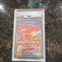 Pokemon Mew ex 053 SV: Scarlet & Violet Promo Holo PSA 9 Promo Card - Image 1