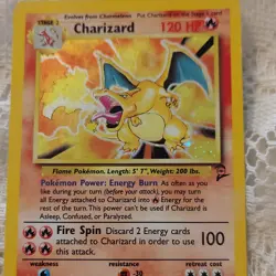 Charizard 4/130 Base Set 2 Holo Rare Pokemon TCG Card Wizards English - Image 1