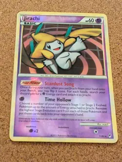 Jirachi Reverse Holo - 11/95 - Pokemon Card Call Of Legends - Rare NM - Image 1