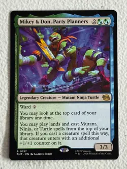 MIKEY & DON, PARTY PLANNERS 157 TMNT MAGIC: THE GATHERING - Image 1