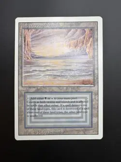 Magic the Gathering MTG: Underground Sea Revised Edition - Image 1