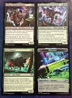 MTG Magic The Gathering Teenage Mutant Ninja Turtles LOT TMNT Bebop Rocksteady🔥 - Image 1