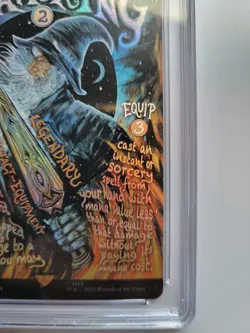 MTG - Tales of Middle-Earth: Glamdring - Mythic Rare Foil Borderless - CGC 8.5 - Image 5