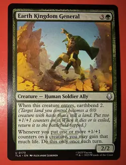 MTG: AVATAR, THE LAST AIRBENDER, EARTH KINGDOM GENERAL, UNC. NM, 0173, REG. - Image 1