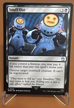 Snuff Out Universes Beyond: Doctor Who Regular - Image 1