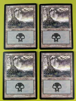 Swamp (339) x4 Invasion 4x Magic the Gathering MTG - Image 1