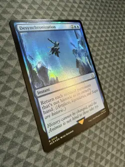 MTG Desynchronization #0016 Foil Rare Universes Beyond: Assassin’s Creed (ACR) - Image 2