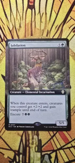 Jubilation (Extended Art) Commander: Lorwyn Eclipsed Regular - Image 1