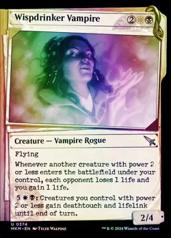 Wispdrinker Vampire (Showcase) Murders at Karlov Manor NM MTG Foil - Image 1