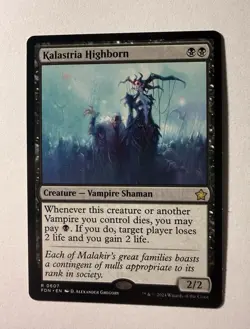 Kalastria Highborn 0607 | Magic the Gathering MTG | Foundations | Rare | NM - Image 1