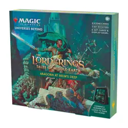 MTG x LotR Aragorn at Helm’s Deep Scene Box, New/Sealed - Image 1