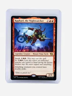 MTG TMNT - Raphael, the Nightwatcher MT/NM - Image 1