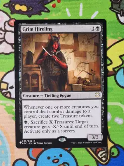 Grim Hireling The List Reprints Regular Magic MTG MB2 LST - Image 1