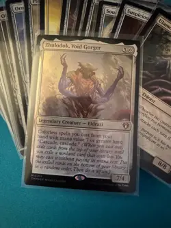 Zhulodok Void Gorger MTG Commander Masters Deck (upgraded) (deck box Included) - Image 1
