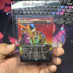 The Soul Stone (Borderless) Marvel's Spider-Man Foil - Image 1