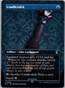 Magic the Gathering Candlestick Borderless Ravnica Clue Edition MTG Free Ship! - Image 1