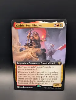 MTG - Cadric, Soul Kindler - EXTENDED ART - Legendary Creature - DMC #86 - Rare - Image 1