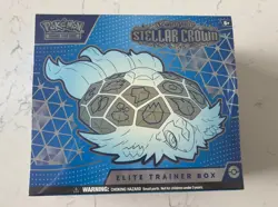 Pokemon TCG Stellar Crown ETB Elite Trainer Box BRAND NEW & SEALED - Image 1