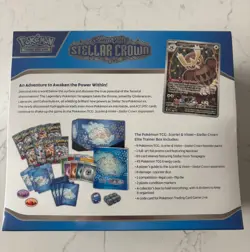 Pokemon TCG Stellar Crown ETB Elite Trainer Box BRAND NEW & SEALED - Image 2