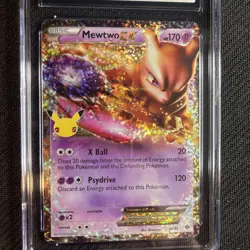 2021 Pokemon Celebrations Classic Collection Mewtwo EX #54 CGC 9.5 - Image 3