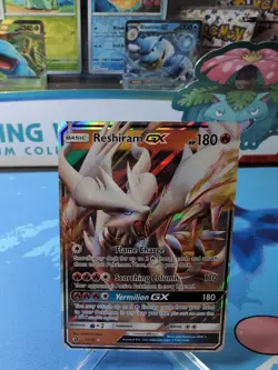 Reshiram GX - 11/70 - Pokemon Dragon Majesty Sun & Moon Ultra Rare Card NM - Image 1