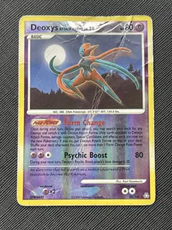 Deoxys Attack Forme - Reverse Holo - 24/146 Legends Awakened - Pokemon TCG 2008 - Image 1