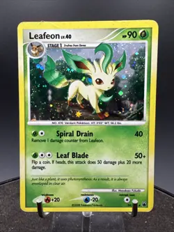 Leafeon Holo - 24/100 - D&P Majestic Dawn - Pokemon TCG - Image 1