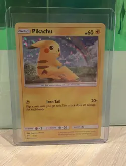 Pokemon Pikachu 006/012 Holo Promo McDonald's 2019 Card 60 HP Iron Tail - Image 1