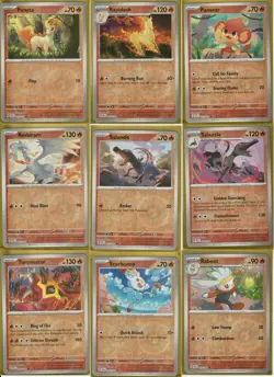 Pokemon Stellar Crown - 138 Card Lot - Holo & Reverse Holo - No Duplicates - Image 4