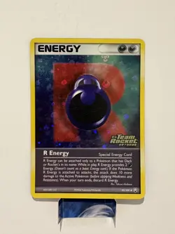 R Energy Reverse Holo - ex Team Rocket Returns 95/109 2004 LP+ Pokemon - Image 1