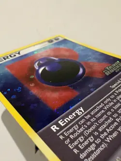 R Energy Reverse Holo - ex Team Rocket Returns 95/109 2004 LP+ Pokemon - Image 3