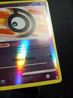 2007 Pokemon Diamond & Pearl Unown #68 VLP - Image 3
