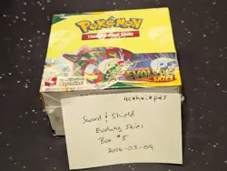 Pokemon Sword & Shield Evolving Skies Booster Box SEALED New! Box #5 - Image 1
