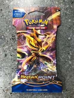 Pokemon TCG Cards 1x Breakpoint Sleeved Booster Pack Genuine Factory Sealed - Image 4