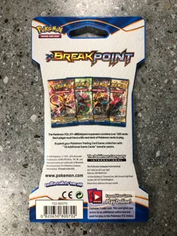 Pokemon TCG Cards 1x Breakpoint Sleeved Booster Pack Genuine Factory Sealed - Image 5