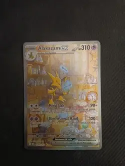 Alakazam ex 201/165 Pokemon TCG Scarlet & Violet 151 Special Illustration Rare - Image 1