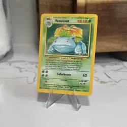 Pokemon TCG Venusaur Base Set 15/102 Holo Rare 1999-2000 Wizards 100 HP - Image 2