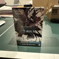 Pokemon TCG Scarlet & Violet Black Bolt SV10.5 Booster Bundle NEW Factory Sealed - Image 1