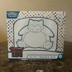 Pokemon TCG Scarlet & Violet 151 Elite Trainer Box Snorlax English - Image 1