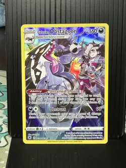 Galarian Obstagoon TG10/TG30 Astral Radiance Ultra Rare Holo 160 HP Pokemon TCG - Image 1