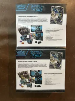 POKEMON TCG: BLACK BOLT Elite Trainer Box. SEALED. Lot of 2. - Image 2