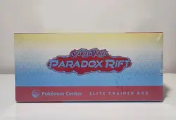 Pokemon Center Exclusive Paradox Rift ETB Roaring Moon Elite Trainer Box - Image 3