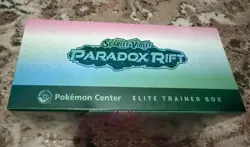 Paradox Rift Pokemon Center Elite Trainer Box ETB (Iron Valiant) New & Sealed - Image 5