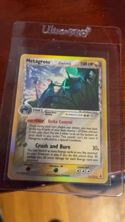 Pokemon Metagross EX Delta Species Holo Rare 11/113 100 HP 2005 English - Image 1