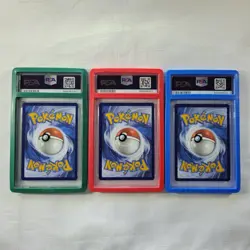 🔥 Pokemon TCG 🔥 Bulbasaur Squirtle Charmander 151 Stamp Promo 🔥 PSA 9 MINT 🔥 - Image 2