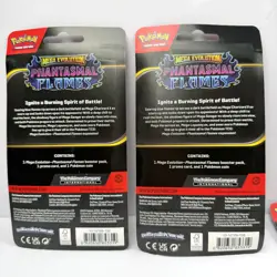 Pokemon TCG Mega Evolution Phantasmal Flames Sealed Blister Packs Lot Of 16 - Image 3