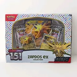 Zapdos ex Collection Box - NEW/Factory Sealed - S&V: 151 - Pokemon TCG - Image 1