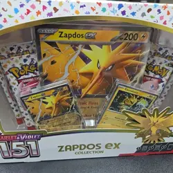 Zapdos ex Collection Box - NEW/Factory Sealed - S&V: 151 - Pokemon TCG - Image 2